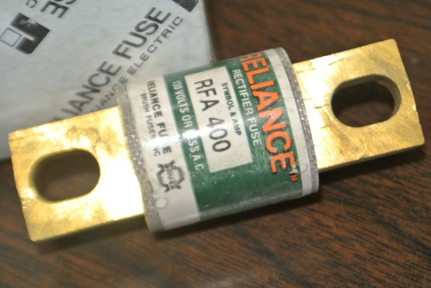 RELIANCE RFA400 RECTIFIER FUSE / 400A / 130V / NEW SURPLUS / EACH0