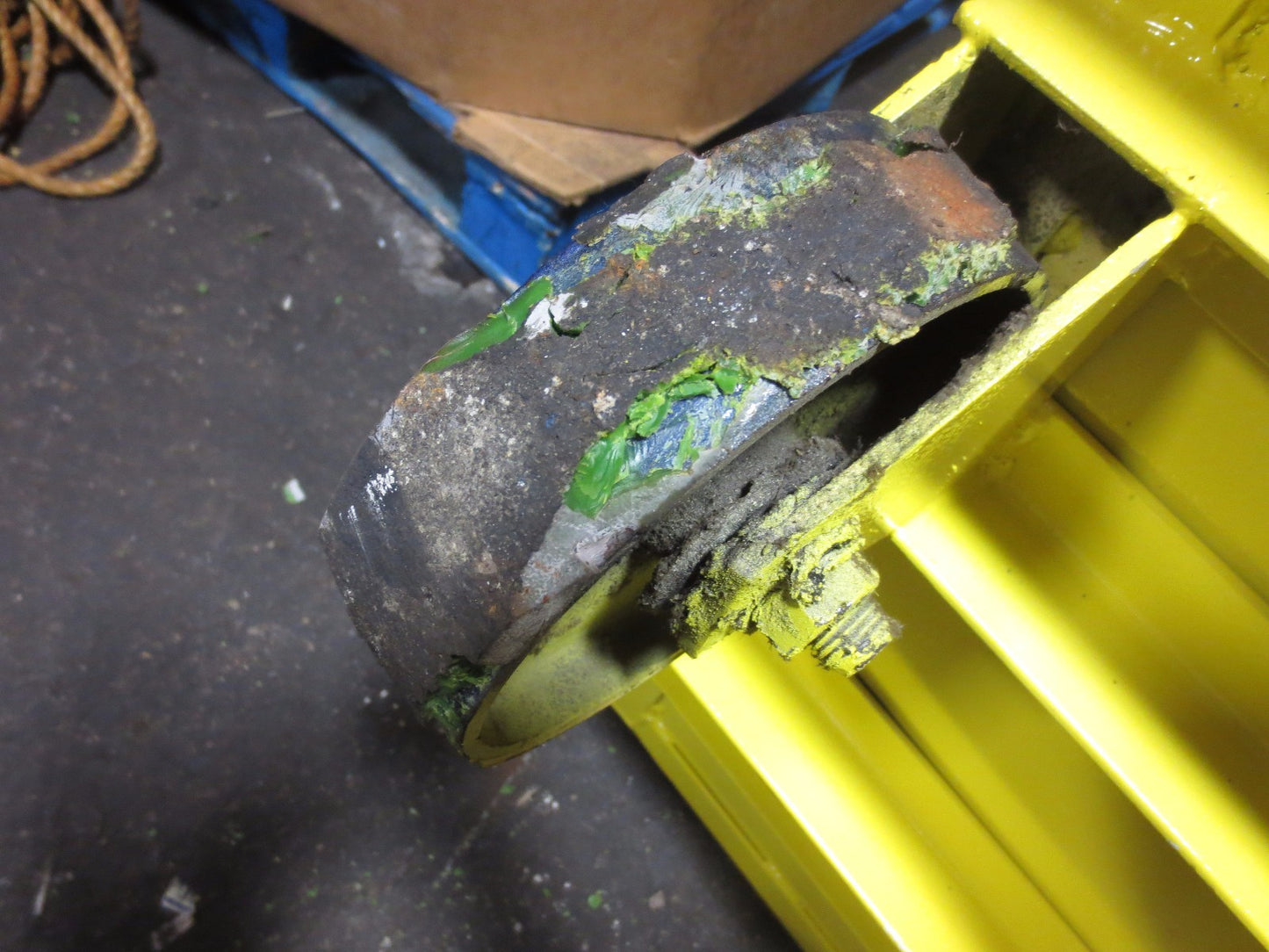 STEEL MESH SHOP / FACTORY CART ELECTRICIAN WELDER MAINTENANCE - 48" x 36" x 30"6