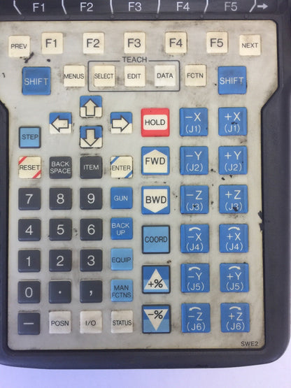 FANUC A05B-2301-C360 TEACH PENDANT SCRATCH IN GLASS3