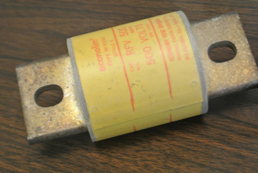 ECONOMY RFV500 RECTIFIER / SEMICONDUCTOR FUSE / 500A / 500V / NEW SURPLUS0