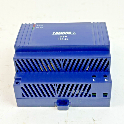 LAMBDA  DSP100-24 AC/DC DIN RAIL POWER SUPPLY 240VAC2