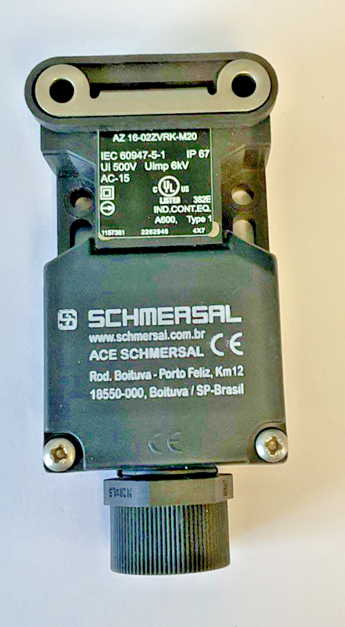 SCHMERSAL AZ 16-02ZVRK-M20 SAFETY INTERLOCK SWITCH 500V0