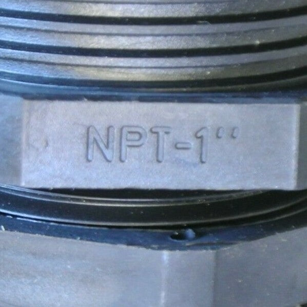 HUMMEL RD29NA-BK-NM DOME CAP NON-METALLIC CABLE GLAND / NEW SURPLUS / 1" NPT1