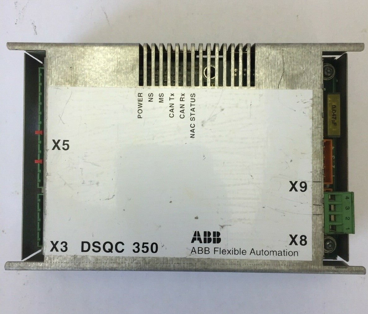 ABB FLEXIBLE AUTOMATION DSQC 350 REMOTE I/O MODULE0