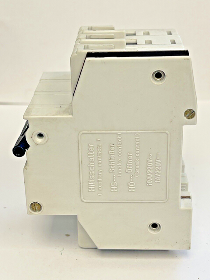 FUJI - CP6 3DU2 -2A MANUAL MOTOR CONTROLLER - 480/277 VAC & CP6 H1U AUX CONTACT4