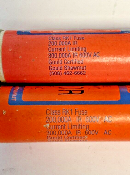 GOULD SHAWMUT A6D70R 70A TIME DELAY 600VAC AMP-TRAP 2000 ***LOTOF2***4
