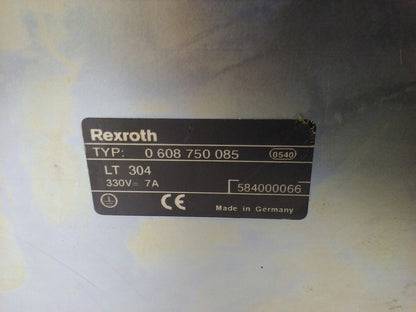 REXROTH 0 608 750 085 POWER SUPPLY MODULE LT304, 330V, 7A, 1 607 501 696 D1