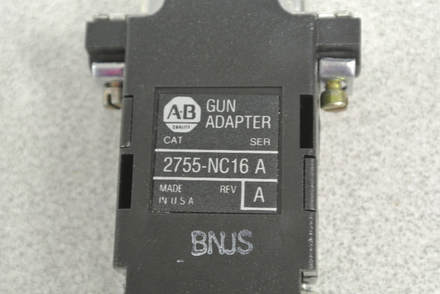 ALLEN-BRADLEY 2755-NC16 GUN ADAPTER for 2755-G2 / 2755-DM9 SCANNERS NEW SURPLUS4