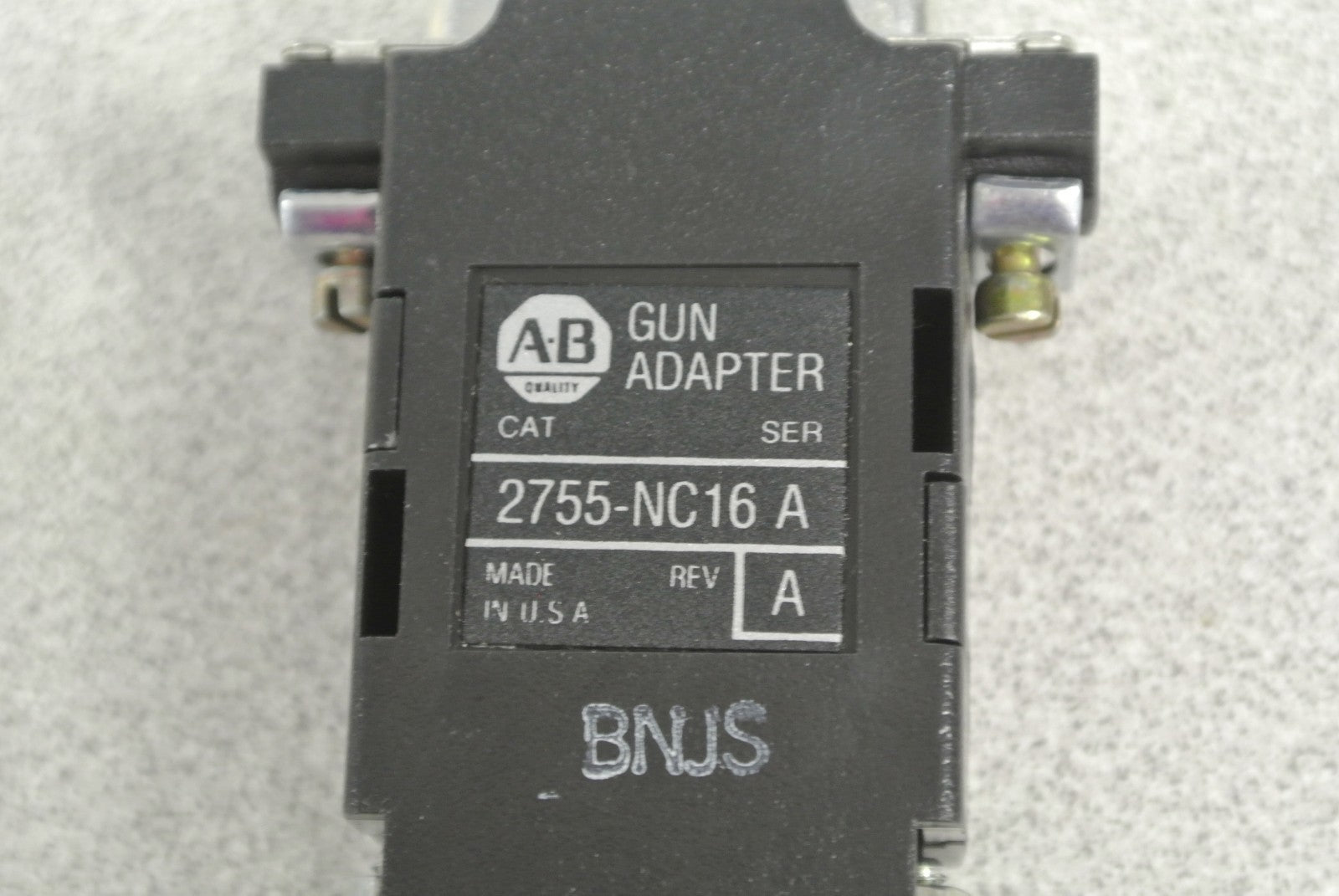 ALLEN-BRADLEY 2755-NC16 GUN ADAPTER for 2755-G2 / 2755-DM9 SCANNERS NEW SURPLUS4