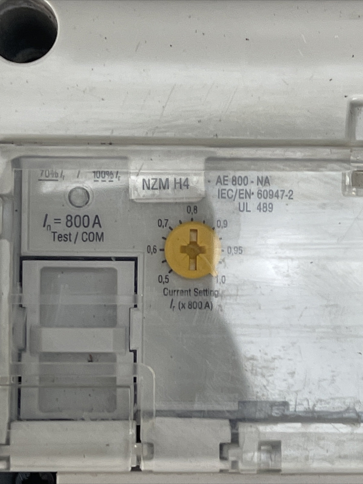 MOELLER NZM 4 CIRCUIT BREAKER 600VAC NZM H4-AE 800-NA 800A NZM4-XUHIV20 24VDC4