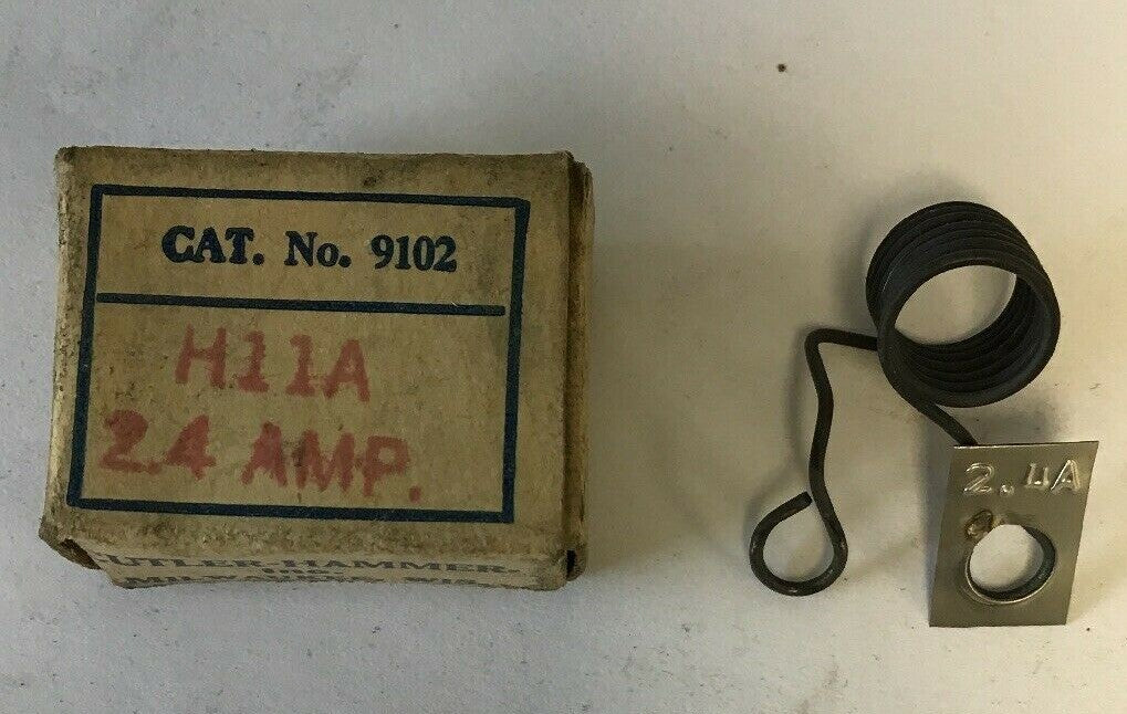 CUTLER HAMMER 9102 H11A 2.4AMP HEATER****LOTOF8****1