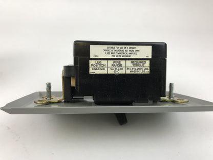 SIEMEMS MSF11T1F FRACTIONAL HP MANUEL STARTER, 277V MAX, WIRE RANGE #14-8, NEW3