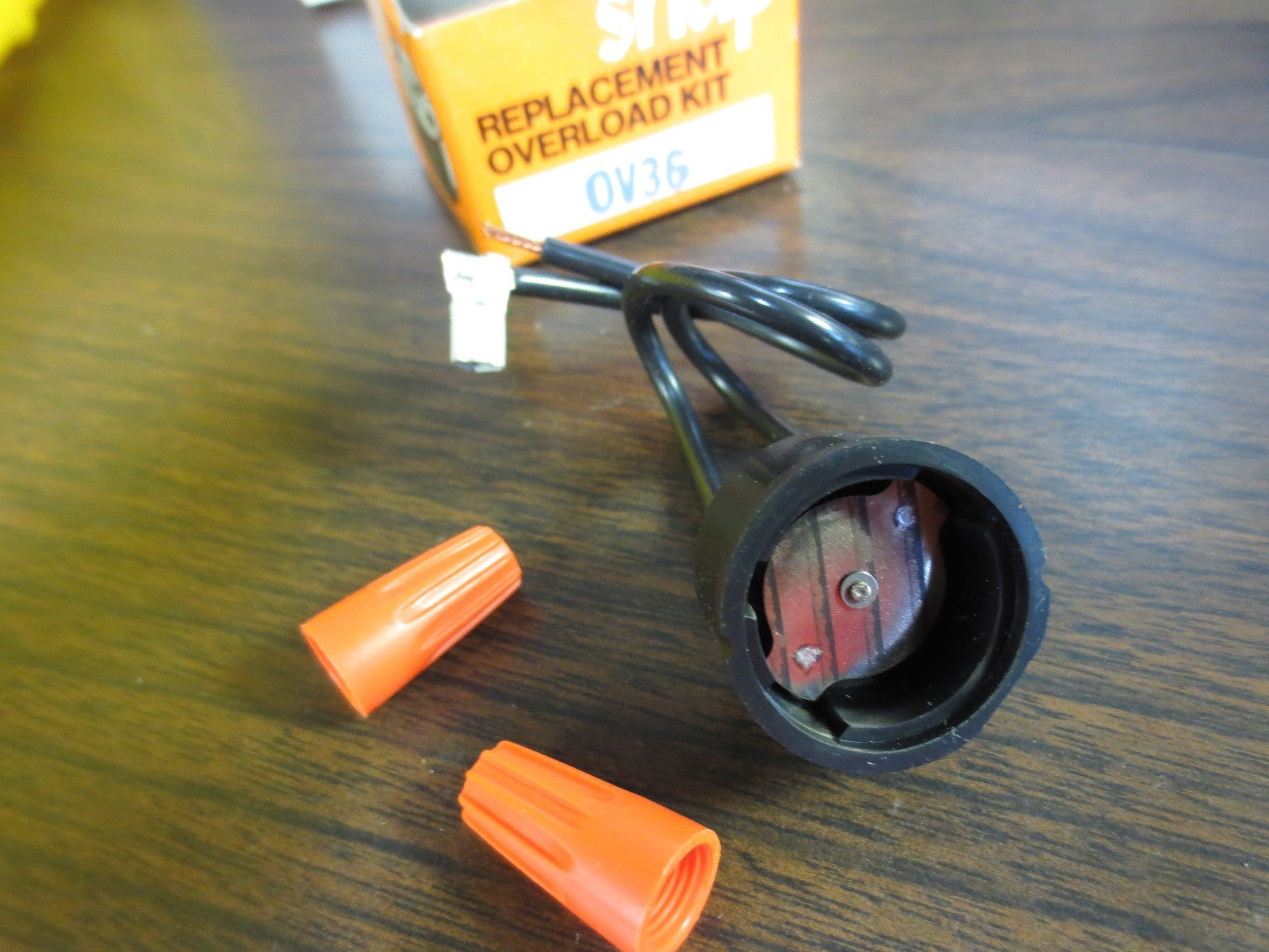 SNAP OV36 REPLACEMENT OVERLOAD KIT 1/6 to 1/8HP 115V 16.0 to 18.0A NEW SURPLUS0