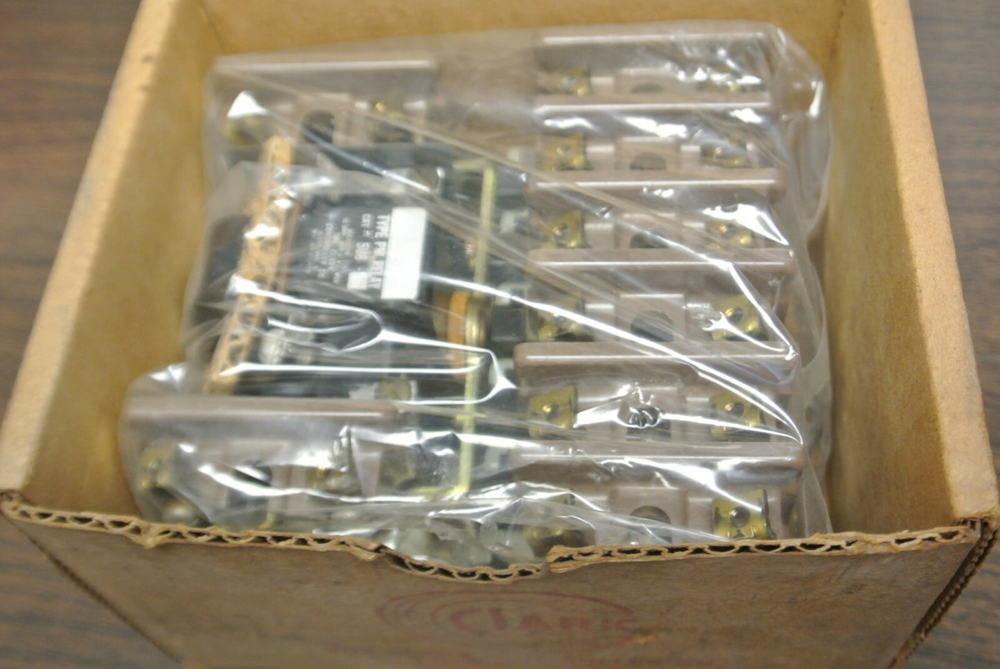 CLARK 5U8-76 / RELAY BUL. 7305 TYPE PM / 8 N.O. / 110-120V COIL / NEW SURPLUS6