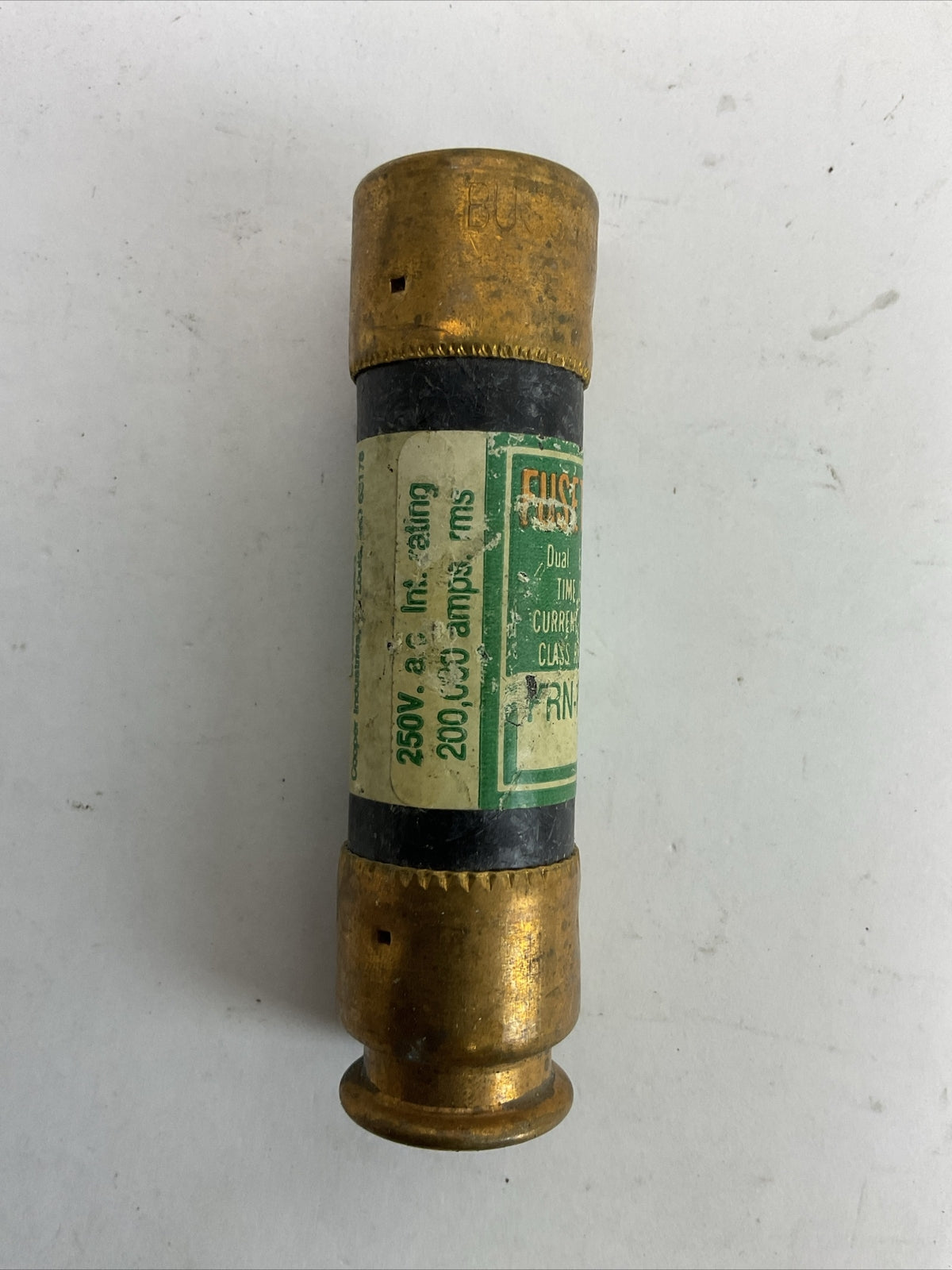 FUSETRON FRN-R 35 250VAC 35AMP DUAL-ELEMENT TIME DELAY CLASS RK5 FUSE (LOT OF 2)5