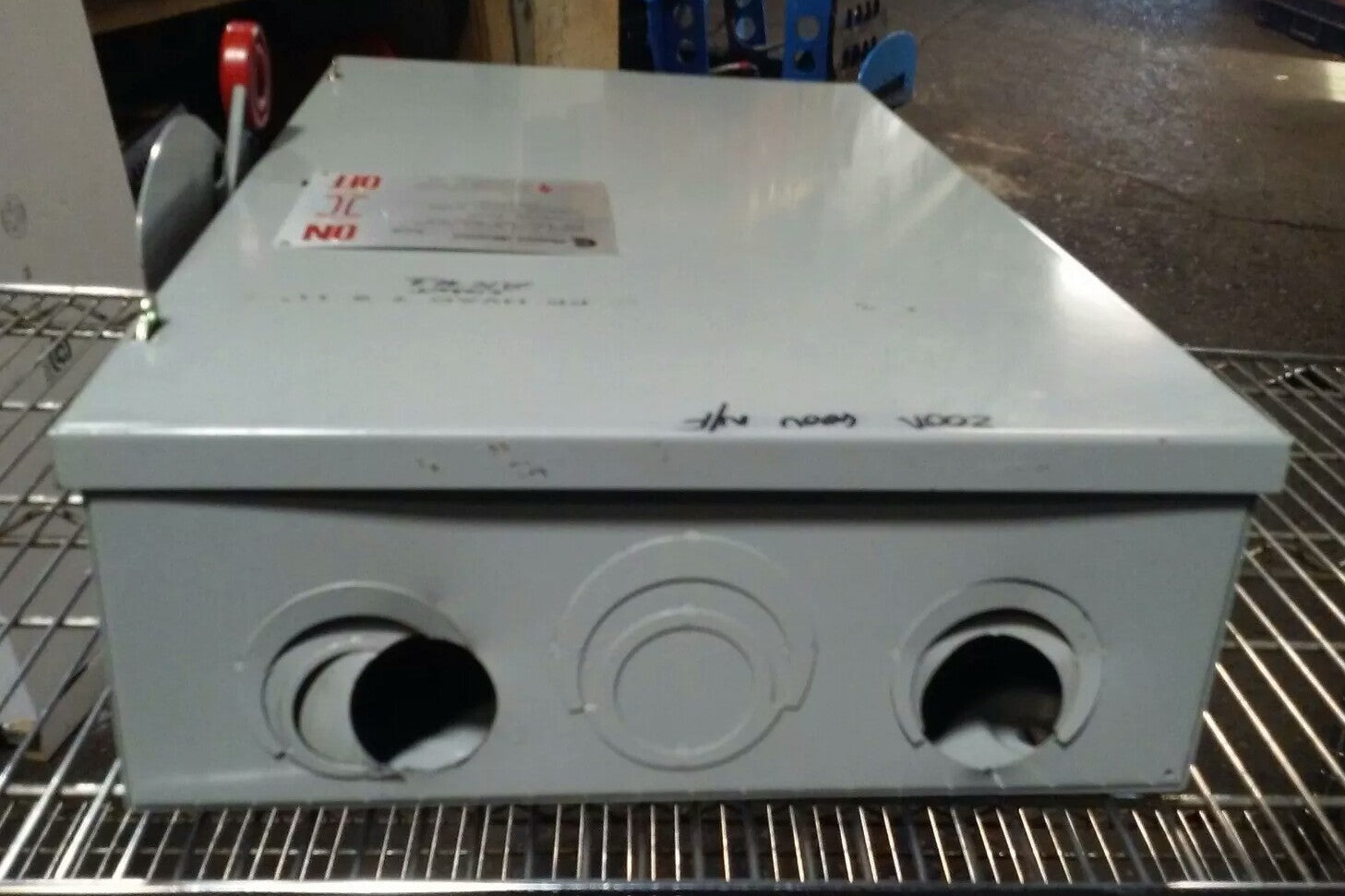 POWERMASTER EATON H364NFK, SAFETY SWITCH, 200A, 600V/250DC, 3P, 150 H.P., USED8