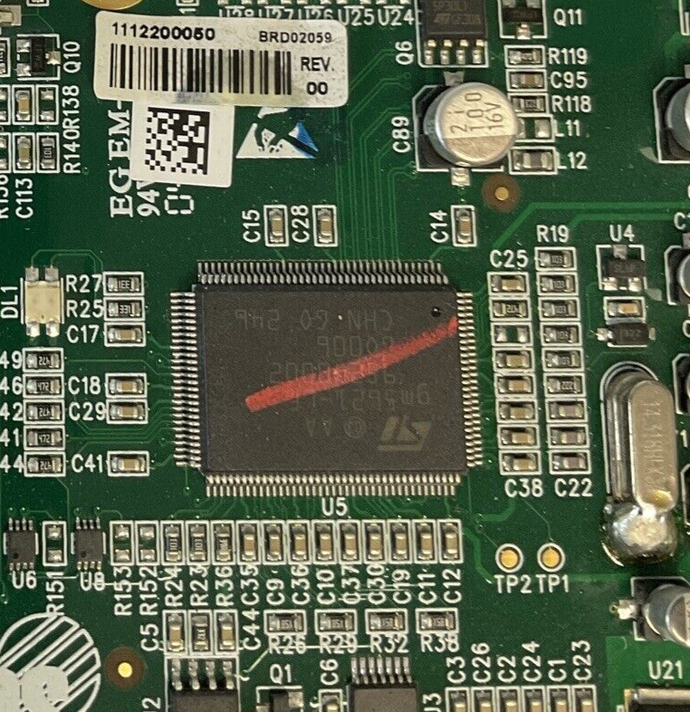 GLOBAL DISPLAY SOLUTION PCB00268-01 INVERTER 1112200050 REV.002