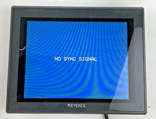KEYENCE CA-MP81 VISION SYSTEM MONITOR/SCREEN 24VDC0