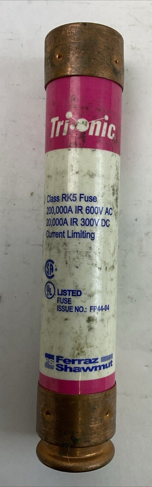 TRI-ONIC SMART SPOT TRS45R DUAL-ELEMENT TIME DELAY 300VDC 600VAC 45A (LOT OF 3)4