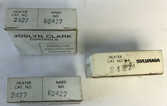SYLVANIA 2427 HEATER ELEMENT***LOTOF6***0