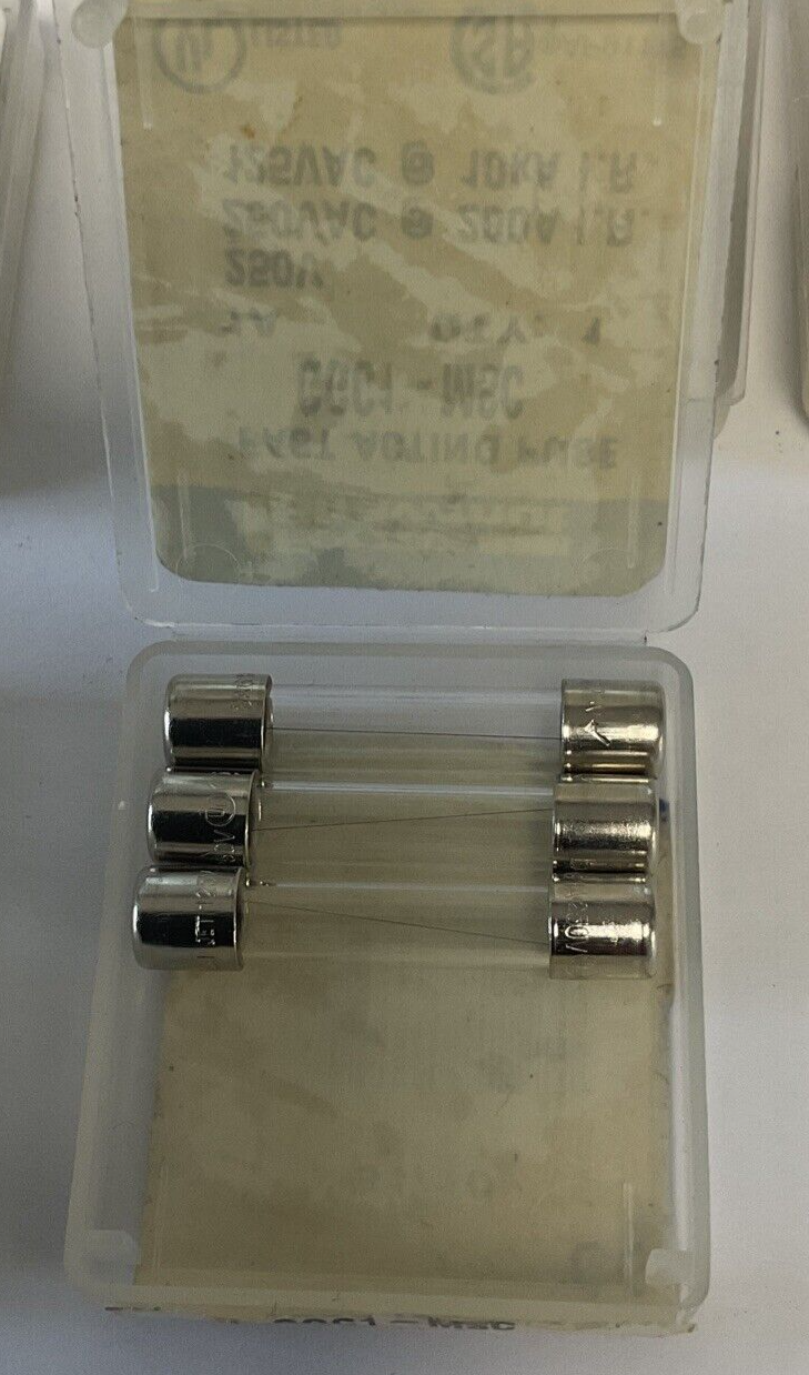 MERSEN/FERRAZ SHAWMUT GGC1-MSC 1A FUSES 250VAC****LOTOF58FUSES*****2