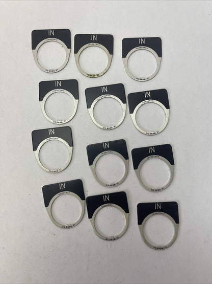 CUTLER HAMMER EATON 10250TM17 IN LEGEND PLATE 30-2698-21 (LOT OF 12)0