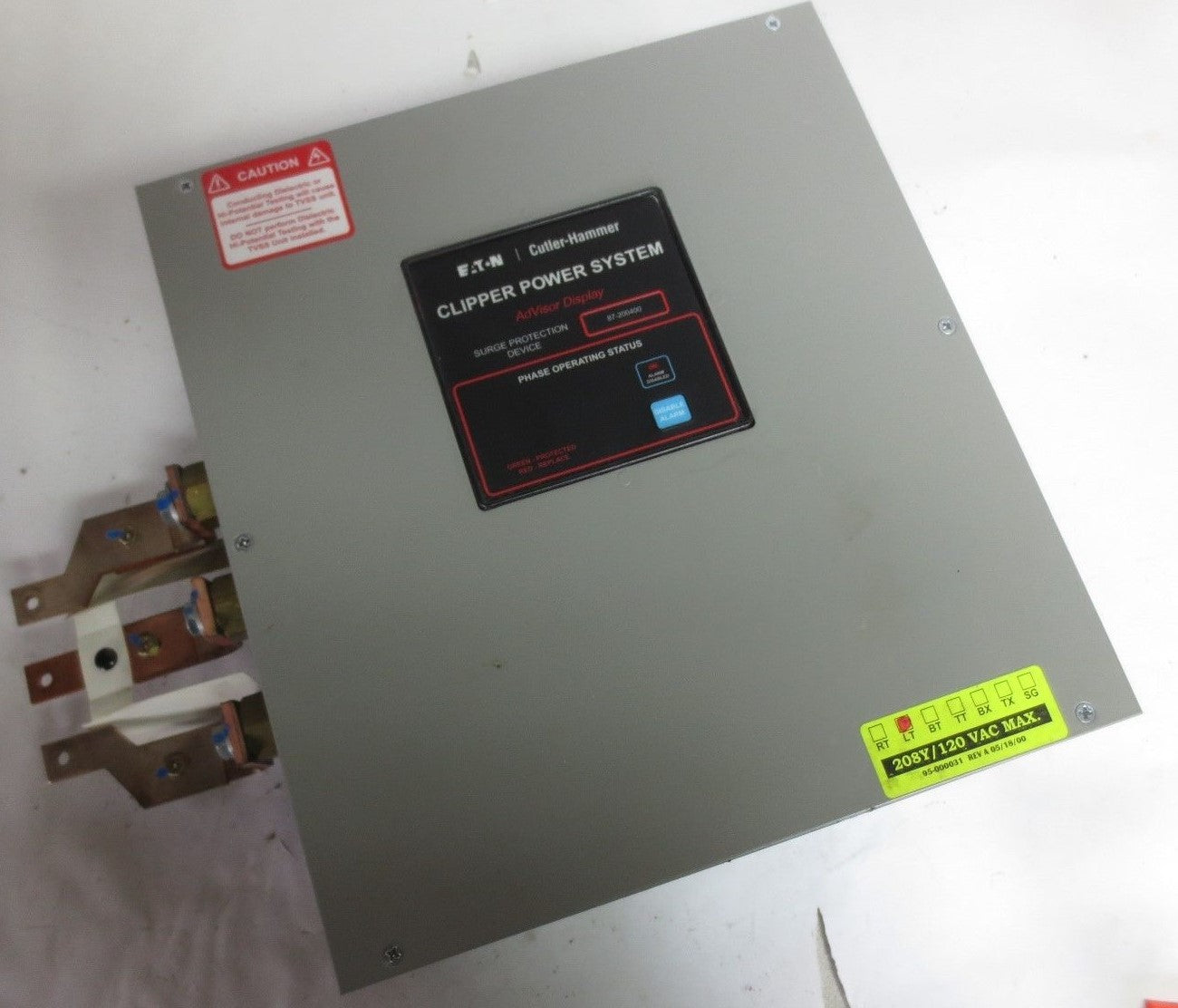 CUTLER-HAMMER CPS160240DAH TRANSIENT VOLTAGE SURGE SUPPRESSOR 240V, 30A 0