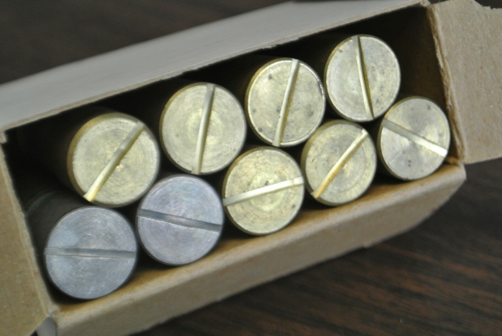 LOT of 9 / GOULD-SHAWMUT RF10 RENEWABLE FUSE 10A / 250V / NEW SURPLUS0