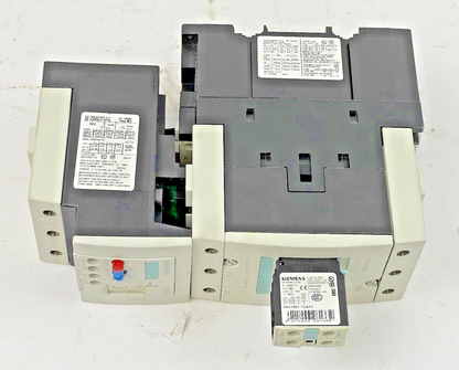 SIEMENS - 3RT1045-1BB40 & 3RU1146-4LB0 & 3RH1921-1CA10 (X2) & 3RT1936-1ER007