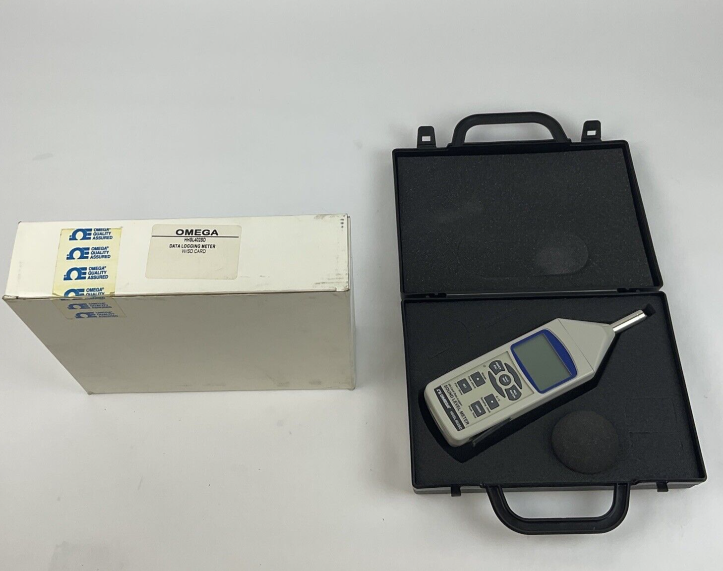 OMEGA HHSL402SD DATA LOGGING METER W/SD CARD SOUND LEVEL METER0