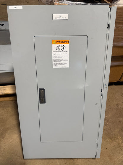 EATON PRL1a 100AMP 208Y/120V 3PH PANELBOARD W/ 20A (18)CIRCUIT BREAKERS3