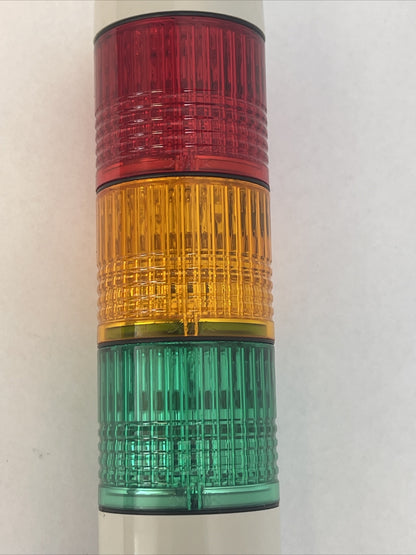 PATLITE LCE-02FB LED SIGNAL LIGHT TOWER 24V 0.2AMP CLASS 22