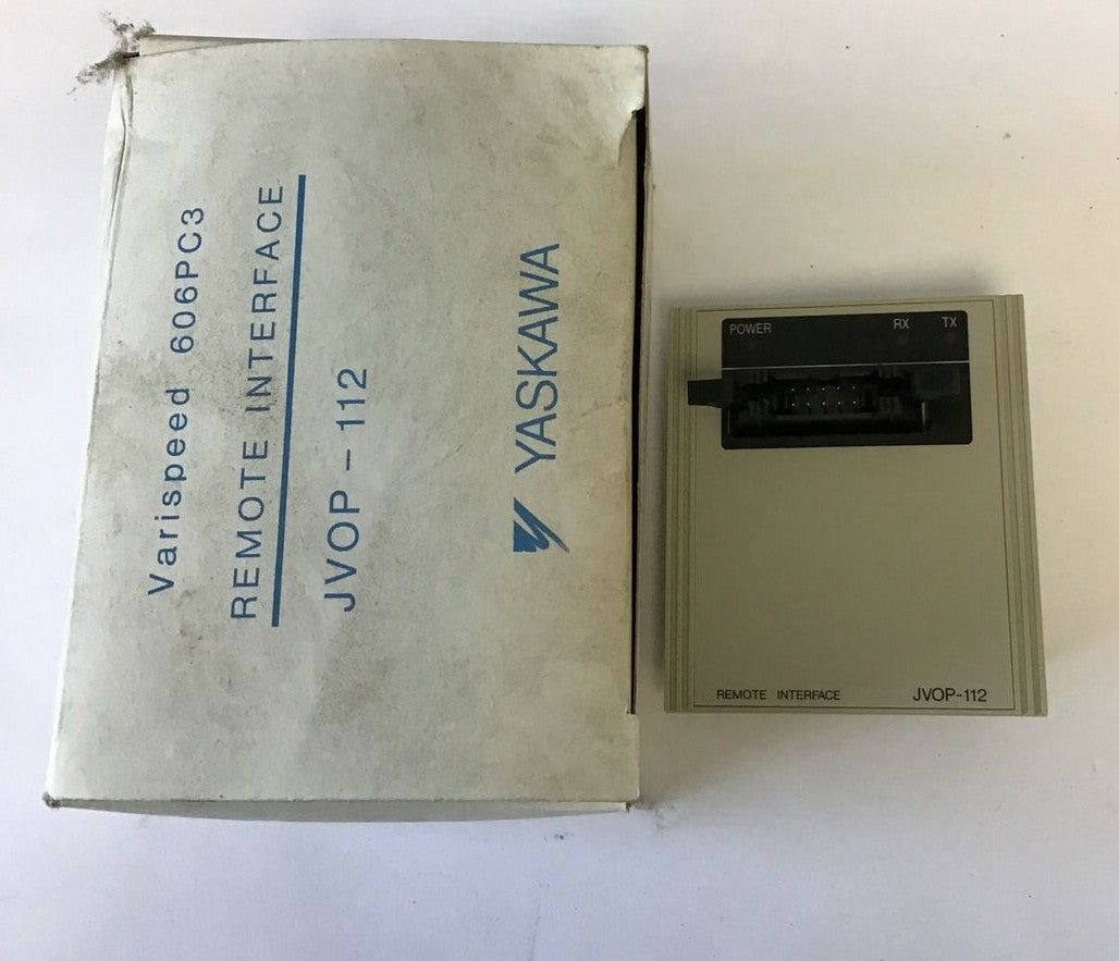 YASKAWA JVOP-112 REMOTE INTERFACE 0