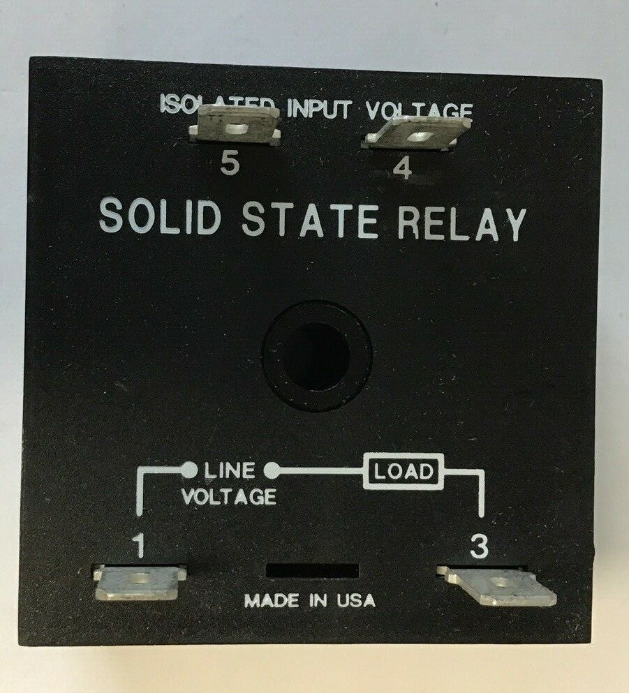 SSAC SIR2A6A4 CONTROL INPUT TIME DELAY9-30VAC/DC 120VAC 6AMP 3