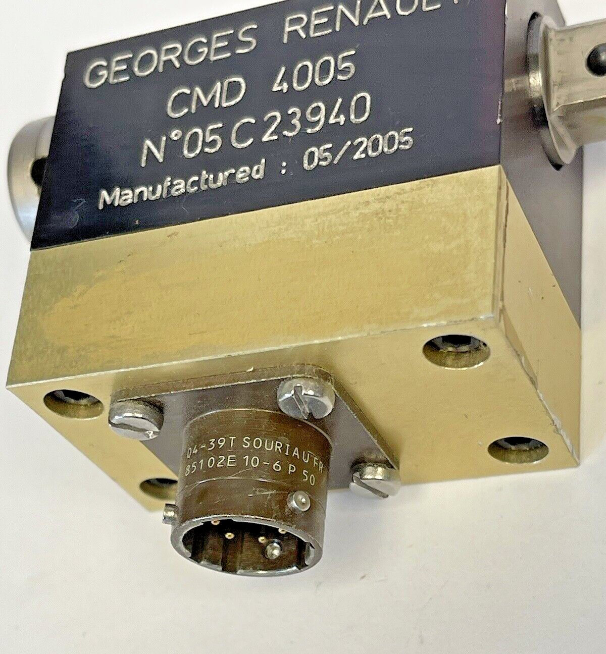DESOUTTER - GEORGES RENAULT - TORQUE TRANSDUCER - CMD 4005 - 5-70 Nm - N°05 C4