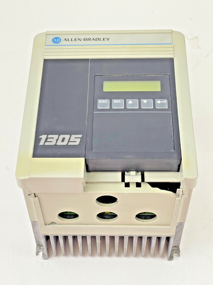 ALLEN BRADLEY - 1305-BA02A SER. A - AC VARIABLE SPEED DRIVE -380-460V,1.6A,.75HP2