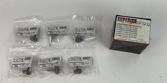 SUPERIOR ABRASIVES 40544 KIT ***ALL WHEEL PARTS LISTED IN DESCRIPTION***0