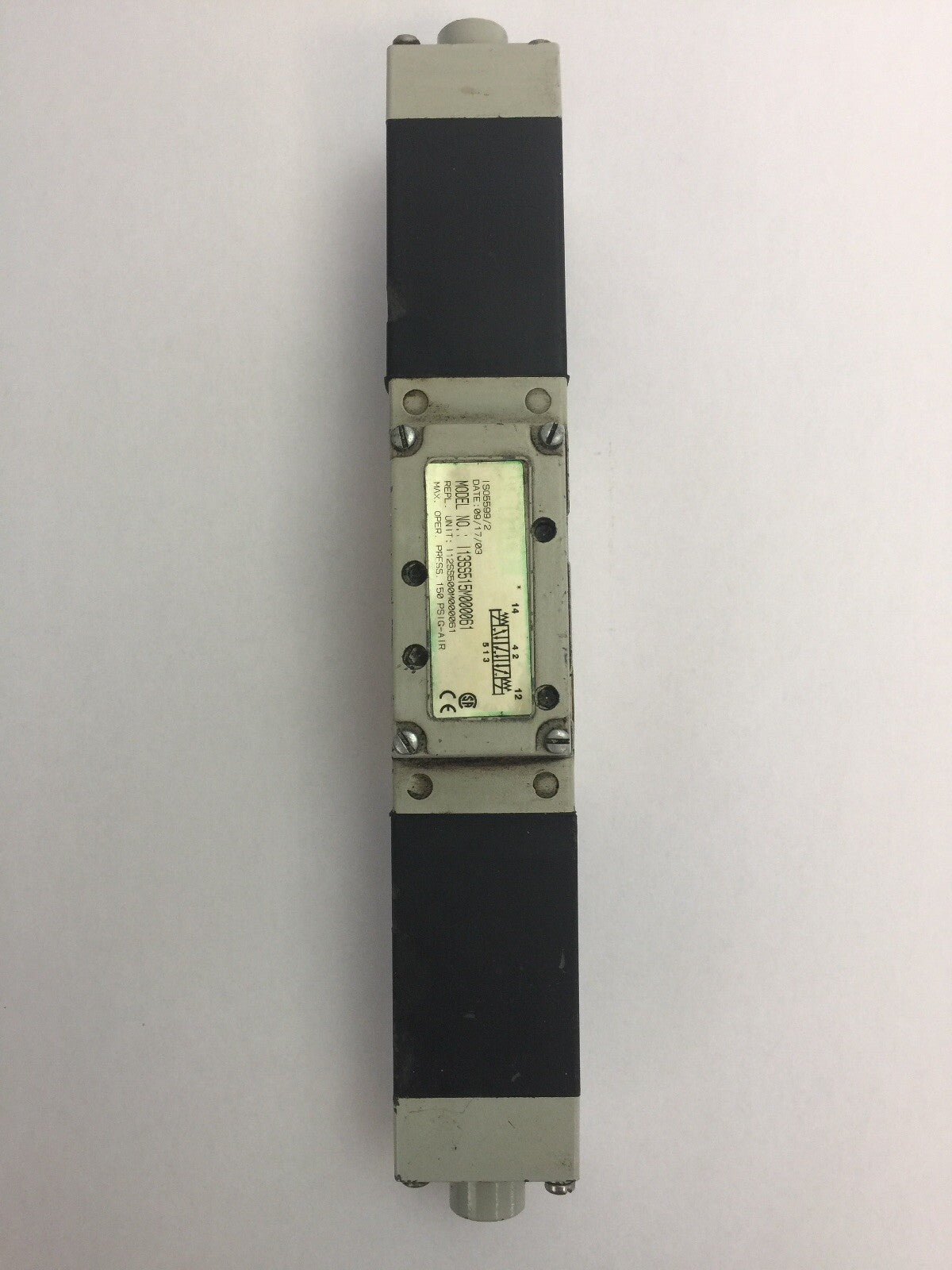 NUMATICS 225-440B SOLENOID VALVE 24 VDC 6.0 WATTS I13SS515M000061 150 PSIG-AIR3