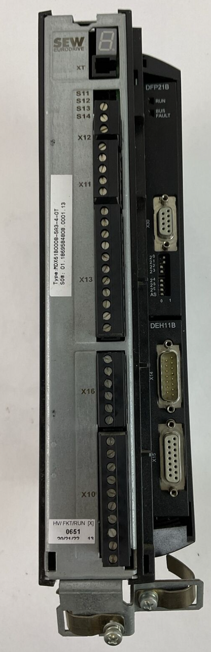 SEW EURODRIVE MDX61B0008-5A3-4-0T INVERTER DRIVE0