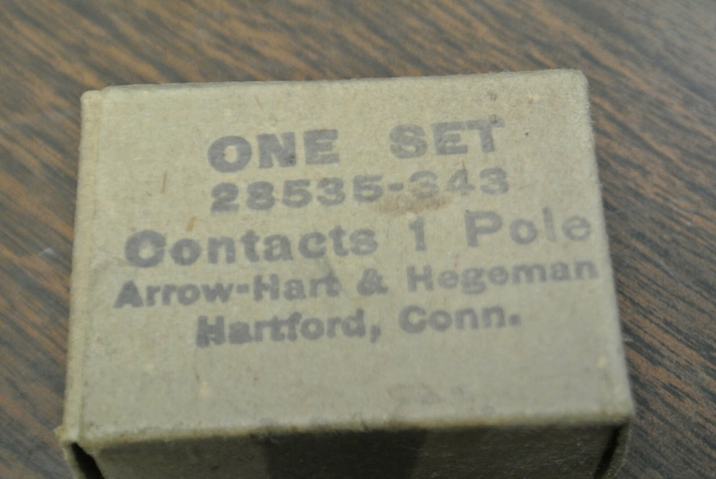 ARROW-HART 28535-343 CONTACT KIT / 1 POLE / NEW SURPLUS1