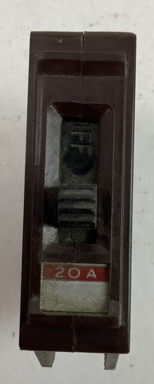 WADSWORTH A120 1POLE CIRCUIT BREAKER 20AMP 120/240VAC0