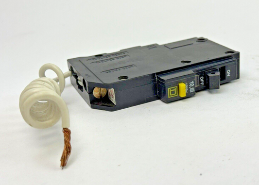 SQUARE D - QOB115GFI - 15A/1 POLE/120 VAC/BOLT-ON/GROUND FAULT/TYPE QOB0