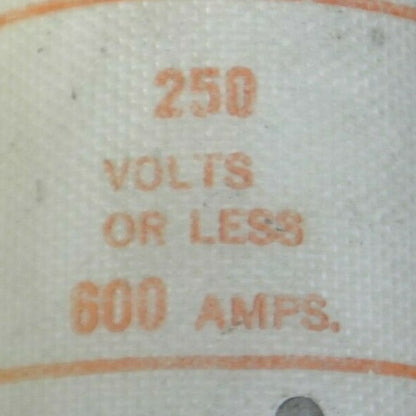 SHAWMUT A25X600 AMP-TRAP® SEMICONDUCTOR FUSE / 600A / 250V2