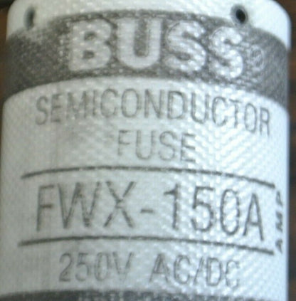 COOPER-BUSSMANN FWX-150A SEMICONDUCTOR FUSE / 150A / 250V / NEW SURPLUS1