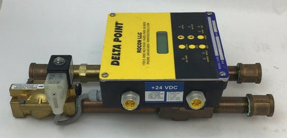 DELTA POINT MODEL CODE BETA FLOW METER S/N:BETA10011 W/PARKER VALVE 5