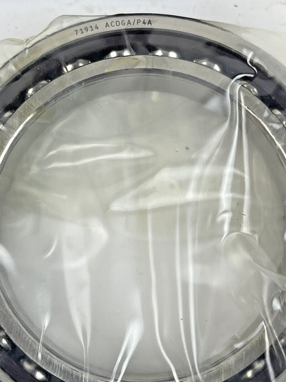 SKF - 71914 ACDGA/P4A - High Prec Angular Bearing - 70 mm ID x 100mm OD x 16mm W1