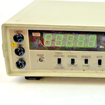 TSURUGA ELECTRIC 356A DIGITAL MEGGER/ INSULATION TESTER 90-120V **CORD WAS CUT**9