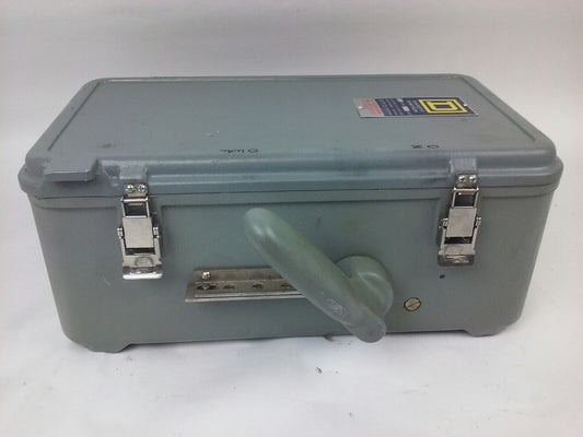 SQUARE D H362ND, H-362-ND, SER. D1,  H.D.SAFETY SWITCH, 60A, 277/480V, 3PH0