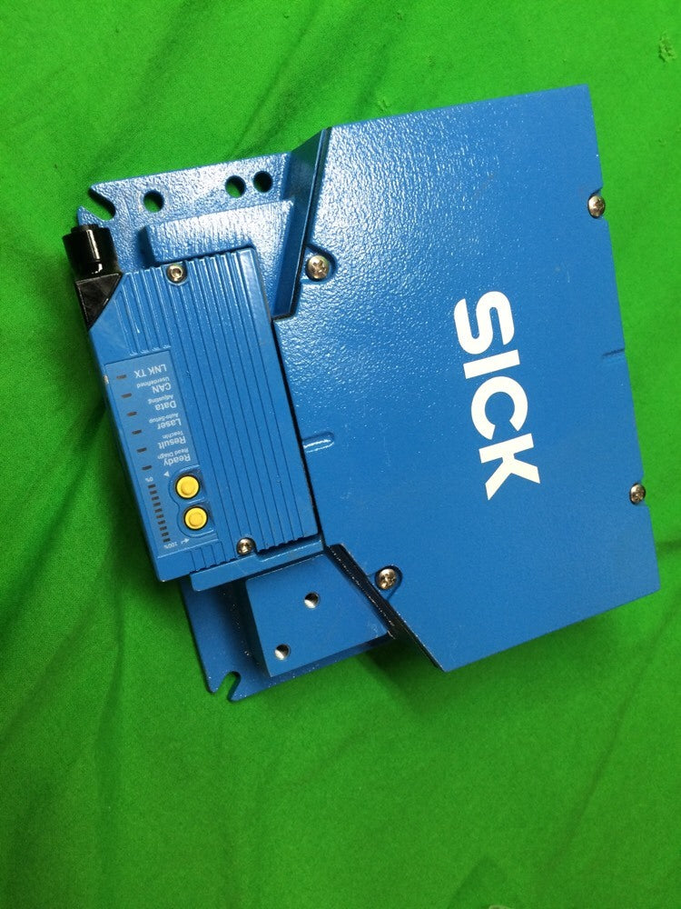 SICK OPTIC CLV650-0120 BARCODE SCANNER & CDM420-0102 POWER SUPPLY W/ WL18-3P4304