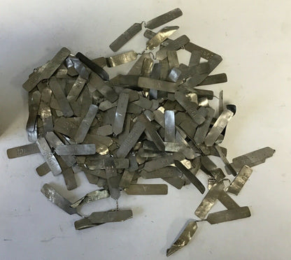 PIERCE 21 RENEWABLE FUSE LINKS 1A 250 VOLT REFILLS****LOTOF100***2